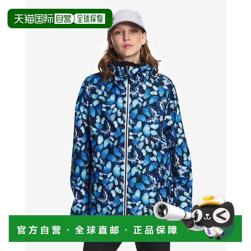 日本直邮DEYROLLE 透湿防水短款雨衣 艾高蓝色户外夹克