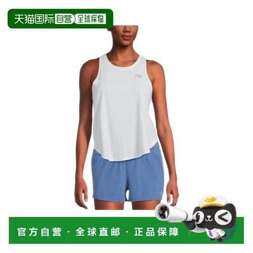 日本直邮NEWBALANCE纯色圆领无袖背心女款 WT43101