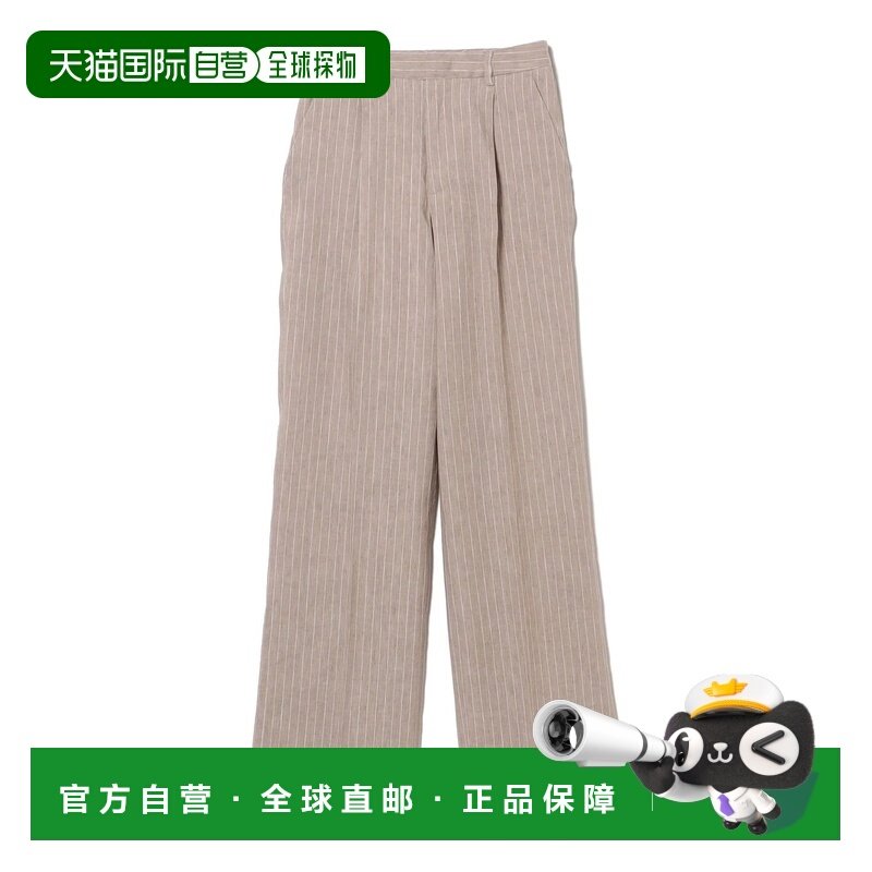 日本直邮PT TORINO 女装 麻55% 宽松版型斜纹裤 立体剪裁显腿长 6,女装/女士精品,休闲裤,淘宝优惠券,粉丝福利购,淘宝优惠卷