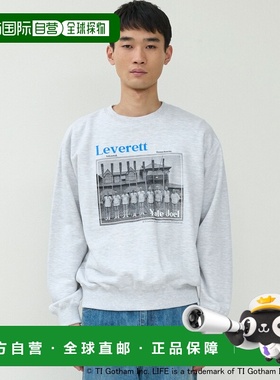 1h可退 日本直邮Johnbull 男女同款 LIFE图片系列 圆领卫衣 宽松