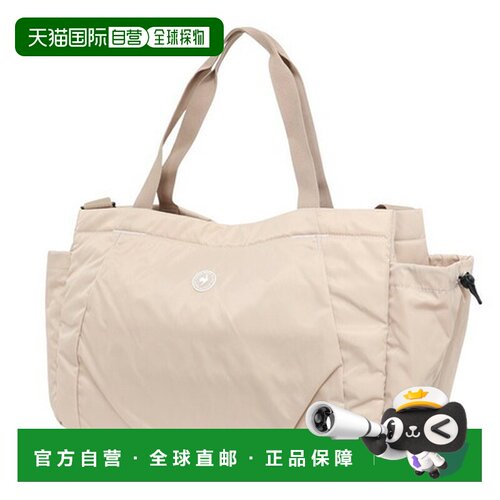 日本直邮Le Coq Sportif 2WAY 18L 米色托特包 肩背包 [LT5FTT10U