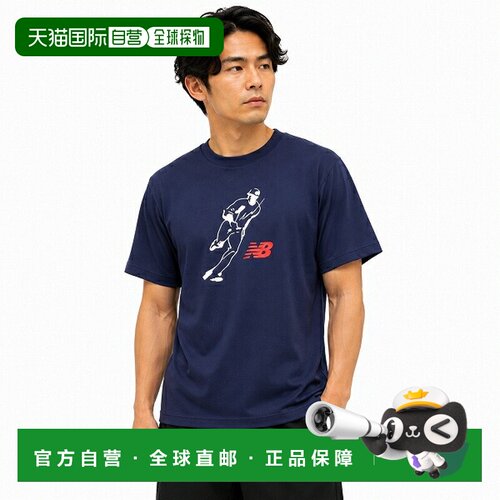 日本直邮New Balance成人T恤短袖圆领大谷翔平Always On标志运动