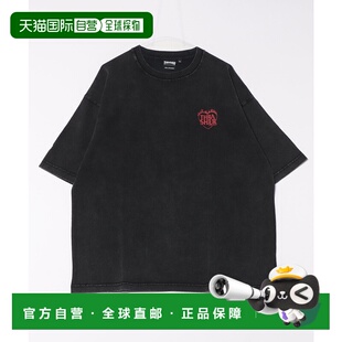 1h可退 日本直邮THRASHER 男女同款宽松印花短袖T恤 253TH1ST044