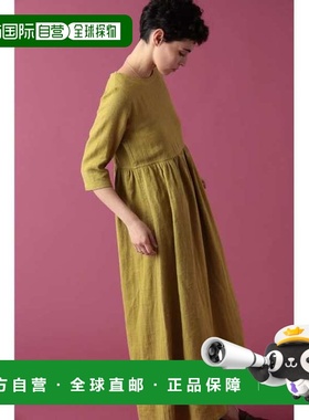 1h可退 日本直邮Pilgrim Surf+Supply 女士麻毛混纺连衣裙 春夏背