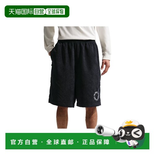日本直邮Nike/耐克宽松中腰松紧腰休闲短裤男女同款 II4427-010