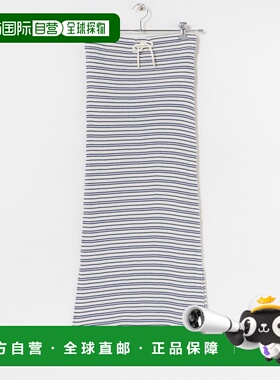 1h可退 日本直邮RITA ROW 女装再生棉混纺针织A字中长裙 UWA42549