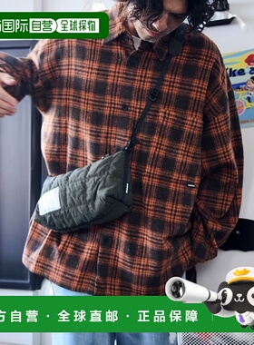 1h可退 日本直邮ADAM PATEK 男女通用方形绗缝迷你单肩包 AP23290