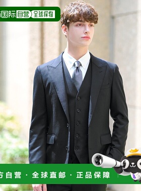 日本直邮DRESSTERIOR Super100’s 三件套西装外套 DR1233EM03331