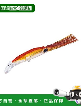 【日本直邮】都路Duel 3D SQUIRT系列仿真鱿鱼路亚饵 假饵190F