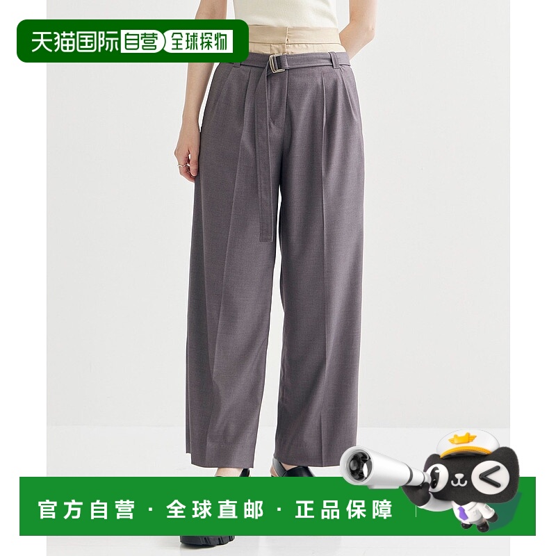 1小时内可退 日本直邮STUDIOUS 女士特别定制款高腰双层宽裤 1242