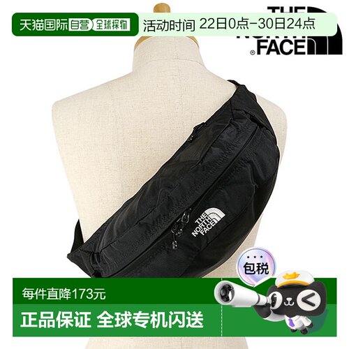 日本直邮THE NORTH FACE男女同款腰包户外登山包NM72304-K