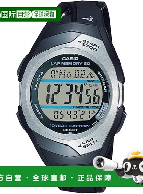 【日本直邮】卡西欧Collection男士手表 黑色STR-300CJ-1JH防水