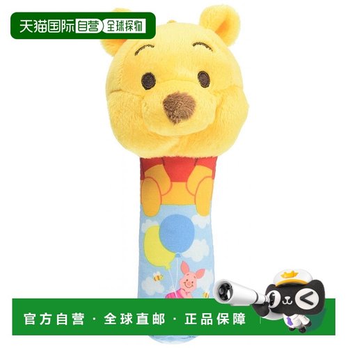 【日本直邮】TAKARA TOMY多美迪士尼婴儿玩具手摇铃小熊维尼款摆