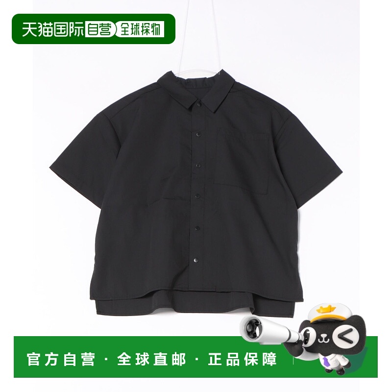 1h可退 日本直邮LOWRYS FARM 儿童 宽松半袖衬衫 多功能可单穿可