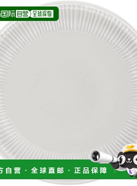 【日本直邮】Aito “Sogi”盘子 直径约21厘米  美浓烧 灰色 日本