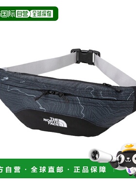 日本直邮 THE NORTH FACE 颗粒款男女通用腰包 NM72305-KT北面