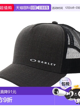 日本直邮OAKLEY-Oakley Cap Chalten Cap 911608 01K帽子：黑色Oa