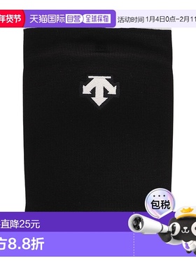 日潮跑腿Descente迪桑特 男女款排球护膝 黑色 FF新款