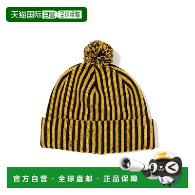 1h可退 日本直邮INFIELDER DESIGN 女士撞色条纹针织帽 134102954