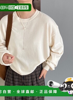1h可退 日本直邮Alum' 女士宽松圆领基础针织衫 A10224s33