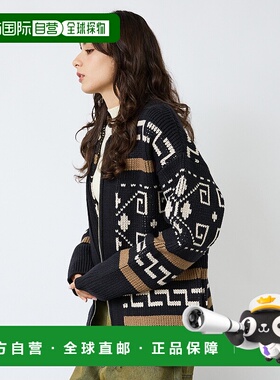 1h可退 日本直邮PENDLETON 男女同款 总花纹理 秋冬加厚针织开衫