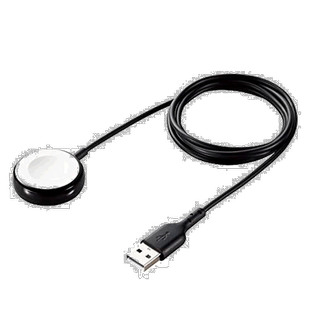 【日本直邮】Elecom宜丽客AppleWatch充电器USB-A 1.2m黑MPA-AWAS
