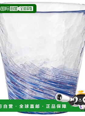 【日本直邮】ADERIA12色津轻玻璃杯260ml紫色日本制 F-71454