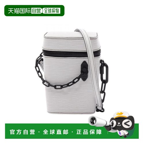 日本直邮中古LV路易威登女包B级9新Shoulder bag肩包牛皮斜挎包白