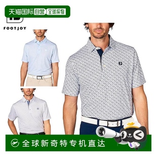 Polo 高尔 男士 S15 日本直邮FootJoy S25 衫 球员图案印花短袖