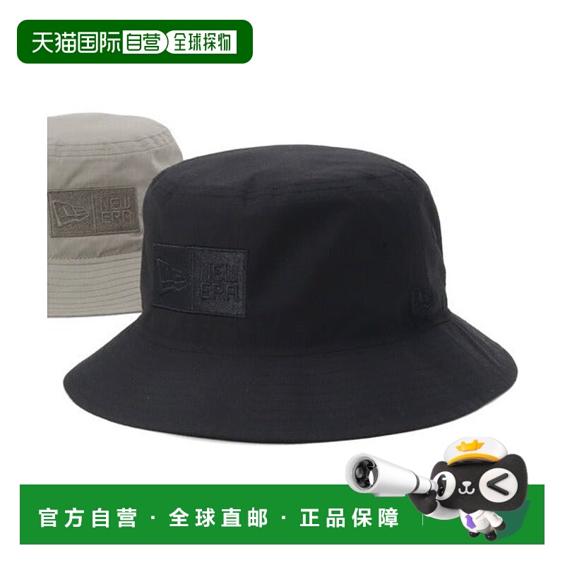 日本直邮NEW ERA 户外水桶帽 考杜拉有机棉 箱型logo [90412587]