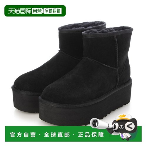 日本直邮UGG 雪地鞋 1134991 UGG W CLASSIC MINI PLATFORM BLK (