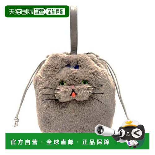 日本直邮ROOTOTE 鲁托特 3615 毛绒迷你包 犬猫图案 可爱 EU宝宝