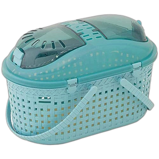 【日本直邮】IRIS OHYAMA 宠物运输箱 MPC-450 青绿色 外出