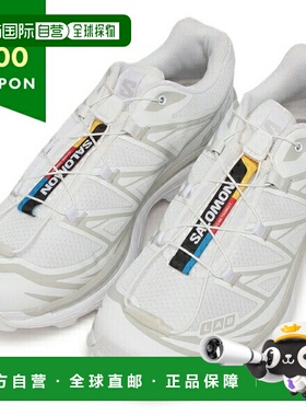 日本直邮Salomon XT-6 白色运动鞋有男女白色和月岩色可选（L4125