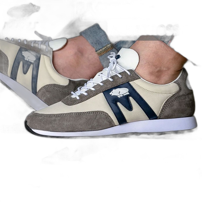 日本直邮KARHU 男士女士 ALBATROSS 82 运动鞋鞋系带鞋低帮麂皮 K