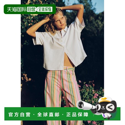 日本直邮zara 女士 上装T恤短袖