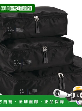 【日本直邮】[2025] Wpc. 3P 包装旅行袋 黑色 NT001-001-230