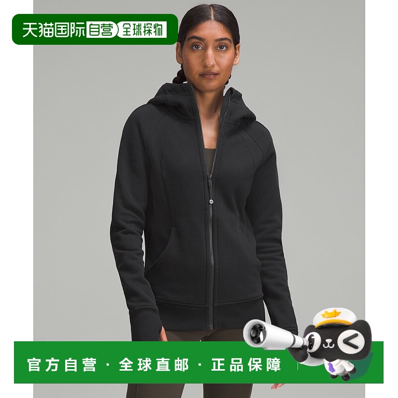 1h可退 日潮跑腿Lululemon露露乐蒙女士连帽衫拉链健身瑜伽穿搭正