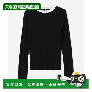 强捻棉 女装 长袖 T恤 BSG252L10 1h可退 简约百搭 日本直邮babaco