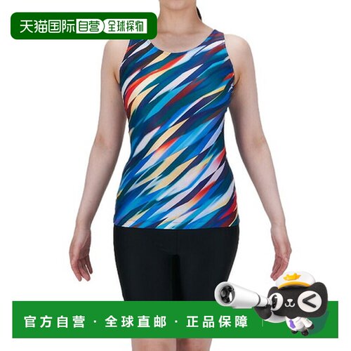 日本直邮美津浓（MIZUNO）女款健身泳衣 女士泳装 Stroke ONE 防