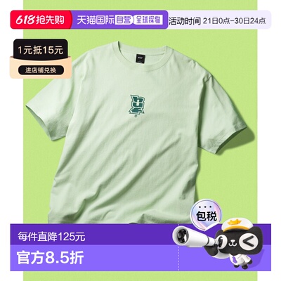 日本直邮HUF 男女同款 重磅纯棉短袖T恤 26S_TS02760