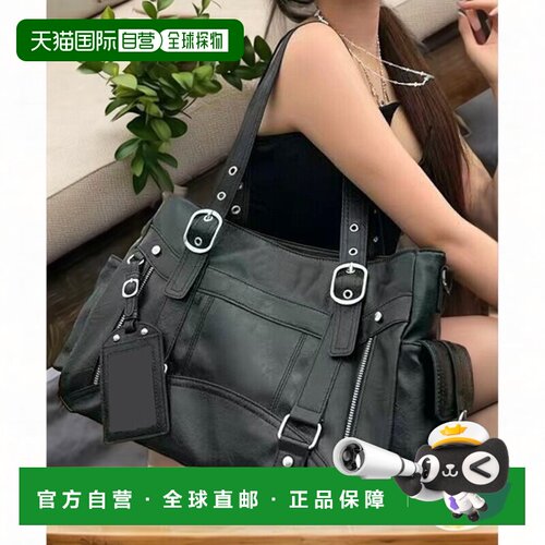 1h可退 日本直邮MASHIRO男女同款3WAY斜挎包 合成皮革大容量设计