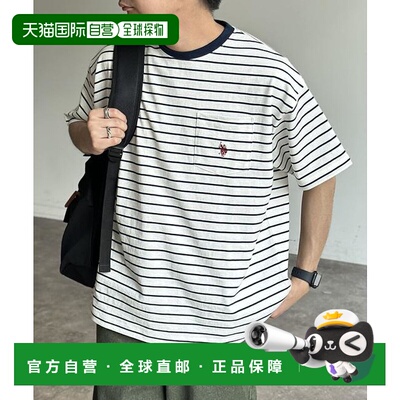 1h可退 日本直邮CPCM 【美国马球协会】1点刺绣短袖T-shirt