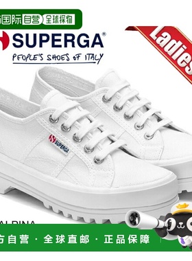日本直邮SUPERGA 2555 ALPINA WHITE s00f4b0-901 白色女士运动鞋