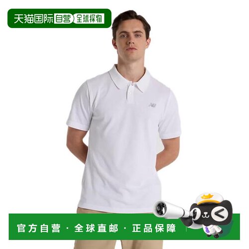 日本直邮New Balance 男士Polo衫 MT51519WT男装