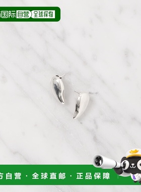 1h可退 日本直邮PHILIPPE AUDIBERT 女士 真鍮银镀滴坠造型耳环 C