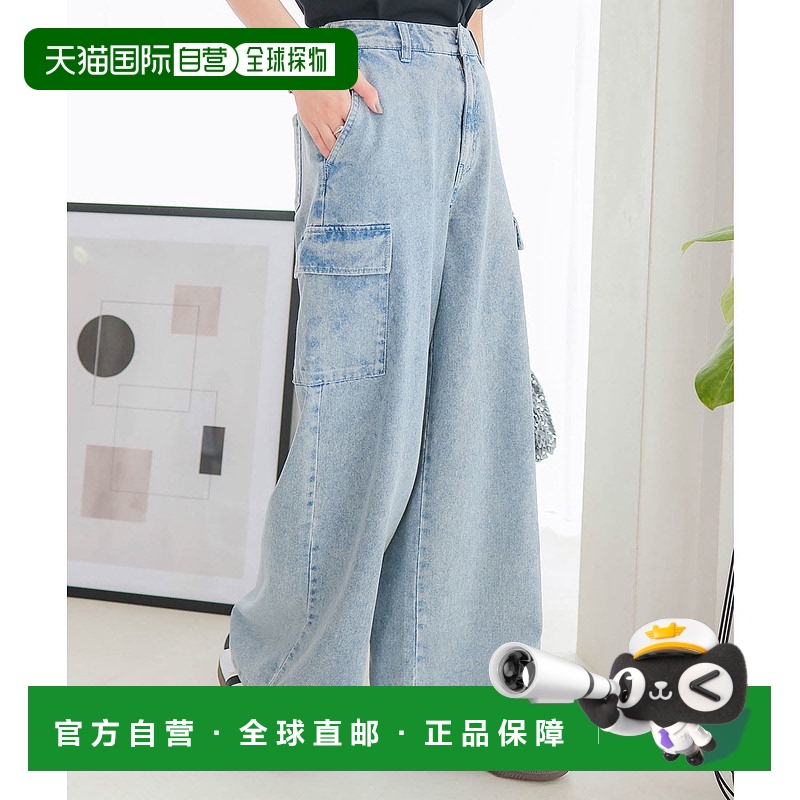 【日本直邮】KOBE LETTUCE　女士　长裤阔腿裤直筒裤