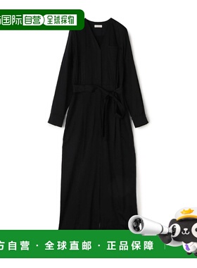 1h可退 日本直邮BALLSEY 女装 V领垂坠感梭织连体裤 宽松显瘦设计