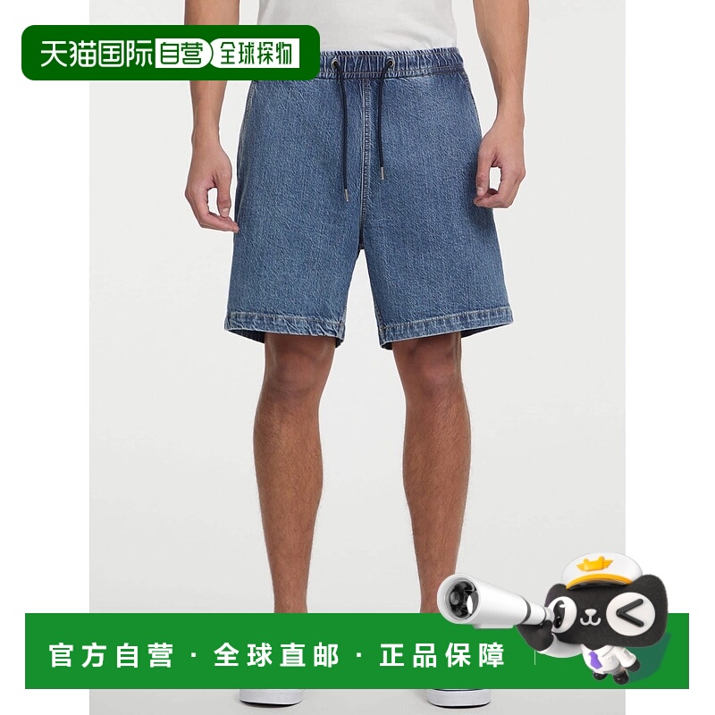 日本直邮GUESS JEANS 慢跑风牛仔短裤(M)裤子