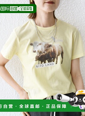 日本直邮SHIPS ACASAM 照片T恤 SH8611EW048157女装